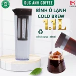 [SALE MẠNH] Bình ủ lạnh cold brew 1,1 lít chuyên ủ lạnh cà phê nguyên chất, dễ dầng sử dụng DreamCafe160.000