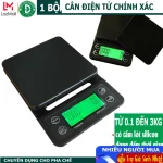 Cân điện tử chính xác dùng trong pha chế đồ uống 0.1g đến 3000g - DreamCafe, sử dụng trong ngành thực phẩm yêu cầu độ chính xác cao -cân tiểu ly - cân pha chế234.000