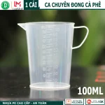 Ca đong cafe chuyên dụng, 100ml đong chính xác, vạch đong từ 5ml đến 100ml dụng cụ pha chế cần thiết - DreamCafe25.000